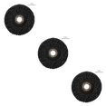 thumbnail image 4 of QualitChoice Sanding Wheel Polishing Paint Rust Grinding Inner Hole Tools for Angle Grinder Wood Metal Buffing Car Accessories #125 black 3Set, 4 of 6