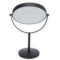 thumbnail image 1 of Lighted Makeup Mirror, LED Makeup Mirror Stainless Steel Touch Switch Soft Lighting Stable Base Double Sided  For Daily Use, 1 of 8