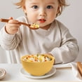 thumbnail image 4 of Eco-Friendly Wheat Straw Bowls - Microwave and Dishwasher Safe Large Cereal Bowls for Soup, Oatmeal, and Pasta - Stackable, Unbreakable, and BPA-Free, 4 of 5
