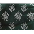 thumbnail image 4 of oneOone Georgette Viscose Fabric Leaves & Floral Block Printed Craft Fabric BTY 42 Inch Wide, 4 of 5
