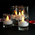 thumbnail image 3 of 12 Pack Realistic and Bright Flickering Bulb Battery Operated Flameless LED Tea Light for Seasonal and Festival Celebration  Pack of 12  Electric Fake Candle Yellow light, 3 of 7