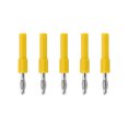 thumbnail image 1 of 5Pcs 4mm Banana Plug Adapter Speaker Banana Plugs With Strong Connectivity 4mm To 2mm Conversion Banana Plug For Multimeters, 1 of 8