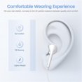 thumbnail image 4 of 2 Pack Wired Headphones for iPhone Earbuds with 3.5mm Plug Earphones Built-in Microphone & Volume Control Compatible with iPhone/ipad/Android/Computer and Other 3.5mm Jack Devices, 4 of 4