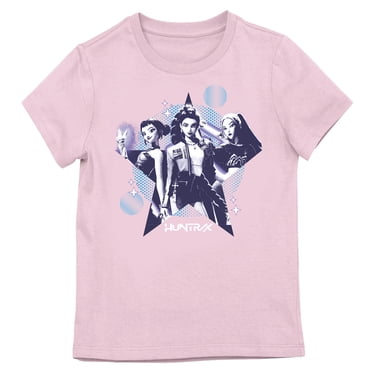 K-Pop Demon Hunters Huntrix Character Group Youth Girls T-Shirt