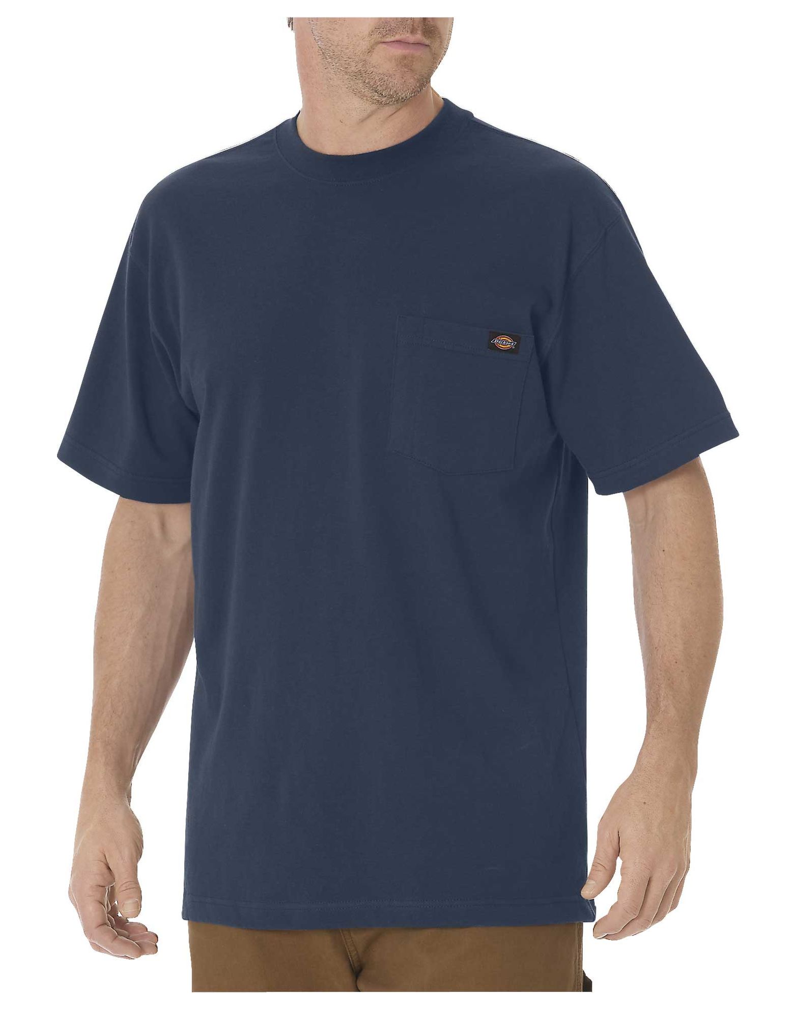 Dickies Mens Short Sleeve Pocket T-Shirt, 4T, Dark Navy