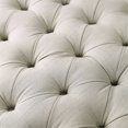 thumbnail image 5 of Uttermost Pouf Blanc Antique Touffeté Kaniel, 5 of 5