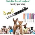 thumbnail image 2 of Lttoisl Sifflet Ultrasonique Professionnel pour Chien, Lot de 4 – Outil d'Entraînement Réglable et Silencieux pour Contrôler les Aboiements et Récupérer les Animaux avec Lanière, 2 of 8