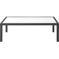 thumbnail image 3 of Meridian Furniture Nizuc Table Basse de Patio Extérieur en Bois Blanc, 3 of 7