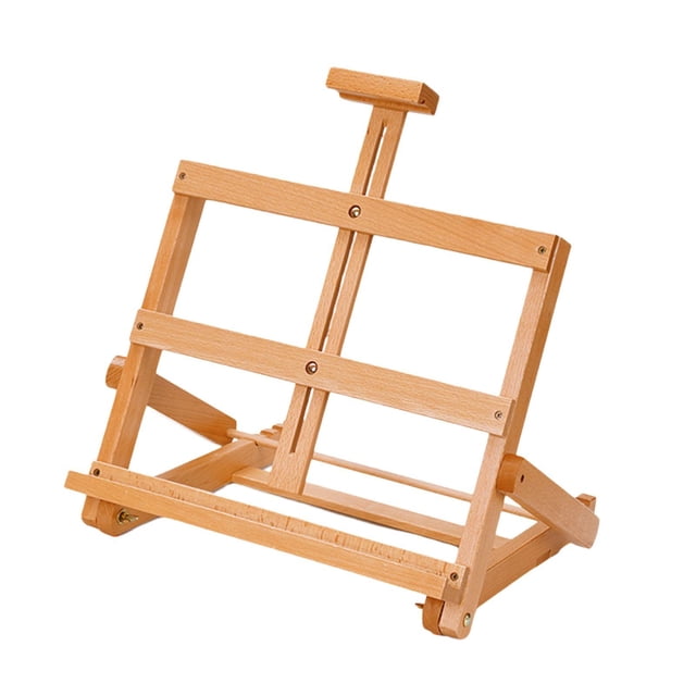 KLKCMS Chevalet de Table Support Chevalet d'Artiste Chevalets en Bois pour Peintres Adultes Enfants