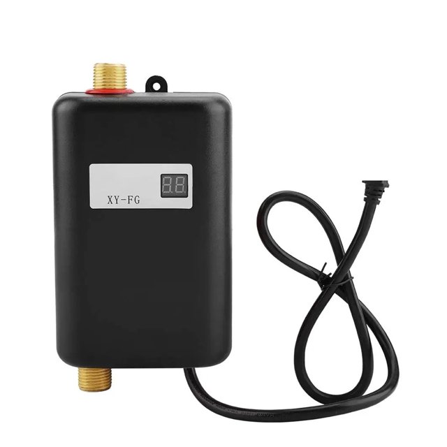 Chauffe-eau Instantané Sans Réservoir, Chauffe-Eau sous Évier pour Cuisine Salle de Bain Lavage