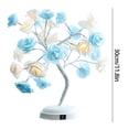 thumbnail image 3 of Magnifique Bouquet de Roses Arbre à DEL Lampe de Table Lumières Fête Mariage Déco Maison Cadeau, 3 of 6