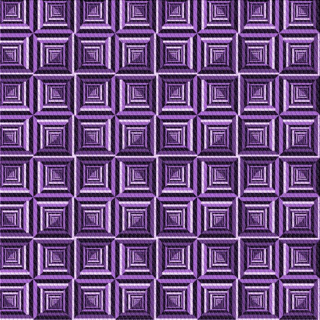 Ahgly Company Tapis d'Intérieur Lavable en Machine Carré Transitionnel Violet, 5 Pieds Carré
