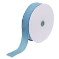 thumbnail image 1 of Unique Bargains Velvet Ribbon 1 1/2 Inch x 10 Yard Single Face Spool Silky DIY Crafts Gift Wrapping Bow Decoration Sky Blue, 1 of 5