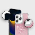 thumbnail image 3 of Caseco iPhone 15 Pro Max Case With Mag-Safe - Pink Flower, 3 of 5