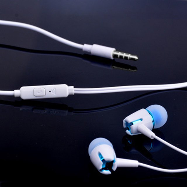 Écouteur Intra-Auriculaire Course Sport Casque Filaire Bouchon d'Oreille Écouteur Oreille Écouteur Intra-Auriculaire Casque Filaire Intra-Auriculaire avec Microphone pour Android pour IOS