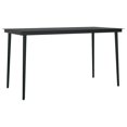 thumbnail image 3 of vidaXL 7 Piece Garden Dining Set Dark Grey, 3 of 4