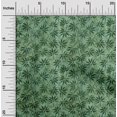 thumbnail image 2 of oneOone Viscose Chiffon Green Fabric Asian Block Craft Projects Decor Fabric Printed By The Yard 42 Inch Wide, 2 of 4