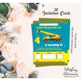 thumbnail image 4 of Darling Souvenir Green Birthday Invitation Card 28 Pcs Fill or Write In Blank Invites Printable Party Supplies 5 x 7 Inches, 4 of 4