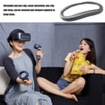 thumbnail image 2 of Eye Cushion PU Leather VR Face cushion vr face Pad Removable Glass Protective Pad Foam Cover Replacement for Oculus Quest 2, 2 of 9