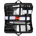 thumbnail image 2 of FONWILYO 21Pc Teppanyaki Accessories Set with Thick Stainless Steel Griddle Tools and Storage Pouch, 2 of 6