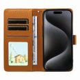 thumbnail image 2 of Compatible with iPhone 17 Pro Case Wrist Strap Leather Dog Embossed Pocket Card Slot Holders, 2 of 5