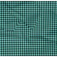 thumbnail image 4 of oneOone Organic Cotton Poplin Twill Fabric Houndstooth Geometric Printed Fabric 1 Yard 42 Inch Wide, 4 of 4