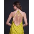 thumbnail image 4 of Bimba Robe de Plage d'Été pour Femme, Dos Nu, Col Licou, Soirée, Très Petit, 4 of 6