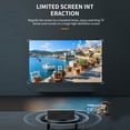 thumbnail image 3 of LED Movie Projector 1080P HD Portable Projector for Outdoor and Home Theater Compatible with Phone Laptop USB Black, 3 of 7