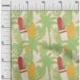 thumbnail image 2 of oneOone Cotton Flex Light Green Fabric Tropical Sewing Craft Projects Fabric Prints By Yard 40 Inch Wide, 2 of 4