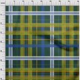 thumbnail image 3 of oneOone Georgette Viscose Fabric Madras Check Print Sewing Fabric BTY 42 Inch Wide, 3 of 4