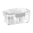 thumbnail image 1 of Ymkly Plastic Meal Prep Containers 3 Compartments, 1Pack 36 oz, Plastic Food Storage Containers with Lids, Airtight Lunch Bento Box, Portion Control, Freezer and Microwave Safe, Tupperware Set, 1 of 4