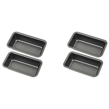 4Pcs Bread Pans for Baking Carbon Steel Loaf Pan Tray Toast Mold Cake Loaf Pastry Baking Pan Bakeware