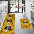 thumbnail image 4 of Binwennn Fuzzy Blanket Sweater Flags of The World Blanket Spring Summer Kitchen Carpet (2 Pieces) Kitchen Carpet Washable Cushion Comfortable Kitchen Carpet Set Comfortable Kitchen Carpet, 4 of 5