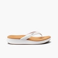 thumbnail image 2 of Reef Women CUSHION CLOUD WHITE/TAN SANDAL, 2 of 4