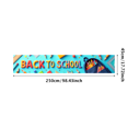 thumbnail image 3 of Colorful Back to School Banner Background Decor Party Supplies Photography Props for Classroom Entrance Backdrop First Day of School Celebration Student Gathering Decorations, 3 of 4