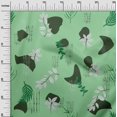 thumbnail image 3 of oneOone Viscose Chiffon Sea Green Fabric Abstracts Sewing Craft Projects Fabric Prints By Yard 42 Inch Wide, 3 of 5