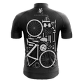 thumbnail image 2 of Bike Parts Men's Cycling Jersey - S, 2 of 3