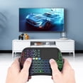 thumbnail image 2 of Clavier et Souris Bluetooth Sans Fil à Double Mode avec Commande Vocale, Apprentissage Infrarouge, Clavier Souris Volant Rétroéclairé Rechargeable, 2 of 7