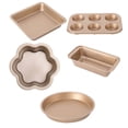 thumbnail image 1 of Nonstick Bakeware Sets Baking Pans Set Toaster Oven Trays Kitchen Baking With Pizza Pan Cake Pan Bread Loaf Box Pan Cookie Sheet, 1 of 5