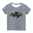 thumbnail image 1 of Chemises pour Filles Tout-Petits Enfants Garçons Filles Mignon Col Rond Imprimé Manches Courtes Haut, 1 of 1