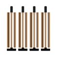 thumbnail image 4 of DOLITY 4 Pcs Pieds de Meubles en Alliage d'Aluminium Pieds de Canapé Robustes Remplacement Moderne Or 25cm, 4 of 9