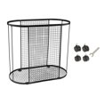 thumbnail image 2 of GROWTH TANK Yoga Mat Storage Rack Basket, Workout Equipment Home Gym Storage Rack with Wheels for Dumbbell Kettlebells Resistance Bands Black, 2 of 9