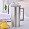thumbnail image 3 of Pichet en Acier Inoxydable Eau, Thé Glacé, Jus, Gris 1,8 L, 3 of 7