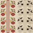 thumbnail image 1 of Ahgly Company Tapis d'Intérieur Lavable à la Machine, Carré, Transitionnel, Vanille et Or, Tapis de Zone, 5 Pieds Carré, 1 of 7
