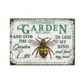 thumbnail image 1 of XZNGL Personalized Garden Floral Art Find My Souls Custom Classic Metal Sign, 1 of 1