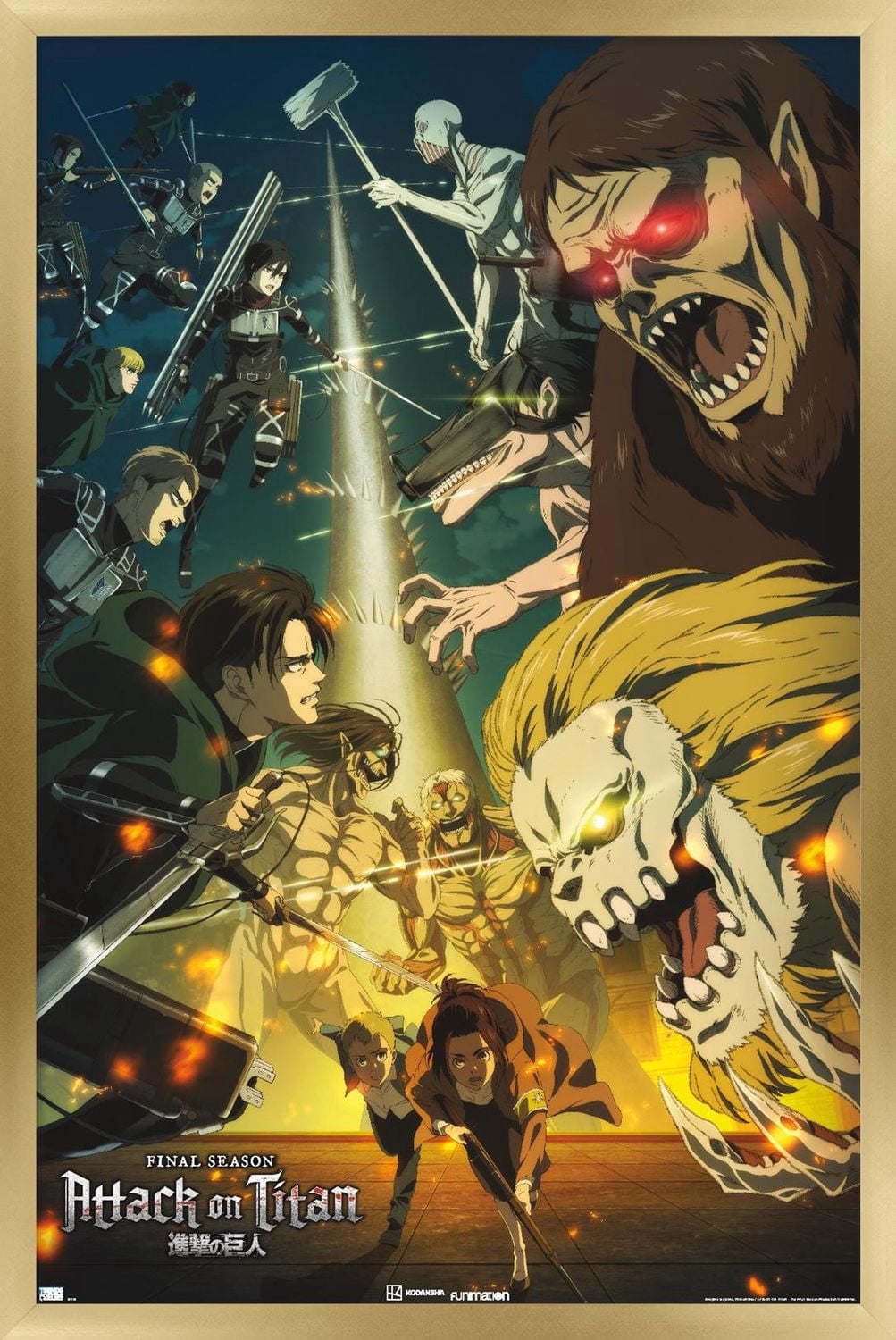 L'Attaque des Titans : Saison 4 - Key Visual 3