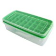 thumbnail image 1 of ruzhgo Ice Cube Tray Mold with Lid Reusable Rectangle Cubes Cream Maker Trays Removable Washable Freezer DIY Molds Kitchen Bar Light Green Green, 1 of 6