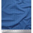 thumbnail image 1 of Soimoi Poly Georgette Fabric Dot & Geometric Small Decor Fabric Printed Yard 42 Inch Wide, 1 of 3