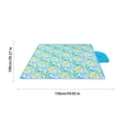 thumbnail image 5 of Couverture de Pique-Nique Extérieure Roulante, Couverture de Plage de Pique-Nique Très Grande, Tapis de Sable Imperméable Pliable et Léger, Couverture de Pique-Nique pour Plage Camping Randonnée Parc Patio, Couverture de Camping Extérieure Imperméable, 5 of 5