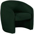 thumbnail image 1 of Meridian Furniture Acadia Fauteuil d'Appoint en Tissu Bouclé Vert, 1 of 6